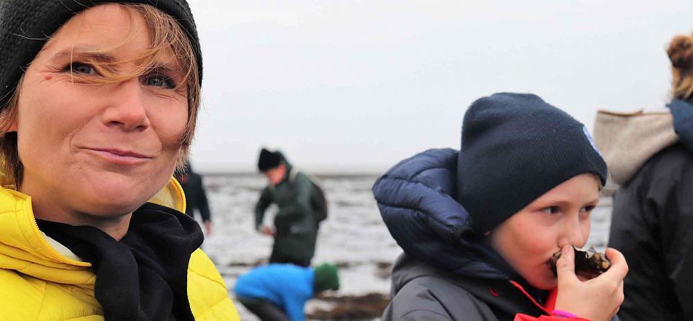 Fanö Austern sammeln und essen