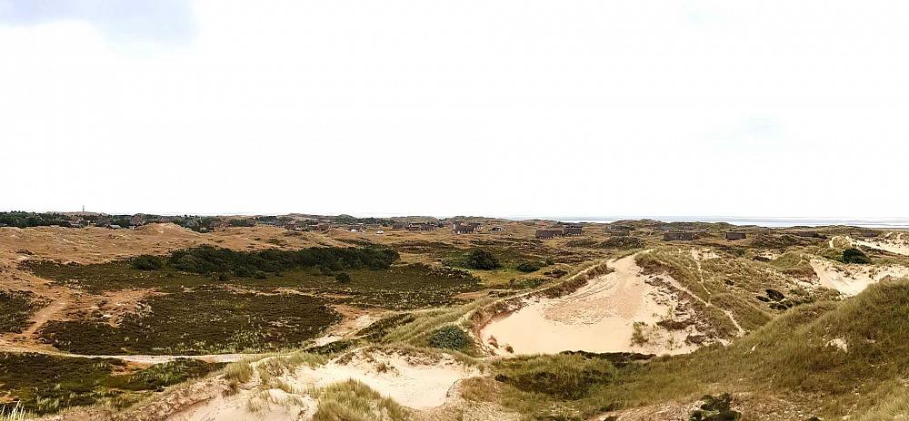Fanö Blick vom Havsidebjerg bei Sönderho Richtung Nordsee