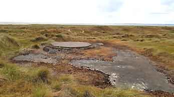 Bunker Fanö Geschütz M184 Gneisenau