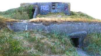 Bunker Fanö Zentrale Graadyb Eingang