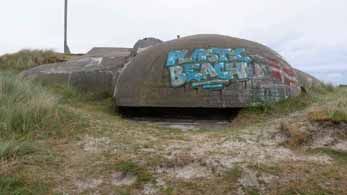 Bunker in Vesterhavsbad auf Fanö