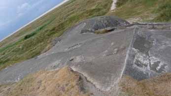 Fanö Bunker Vesterhavsbad - Leitstand Meerblick