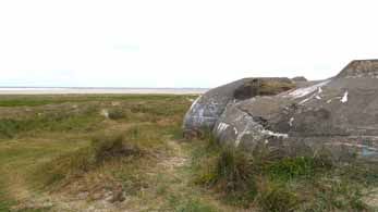 Fanö Bunker Vesterhavsbad - Leitstand Seite