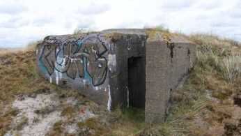 Fanö Bunker Vesterhavsbad - vf58c Tobruk Nahaufnahme