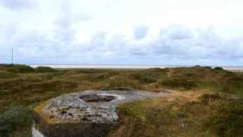 Fanö Bunker Vesterhavsbad - Blick vom Tobruk im Zentrum