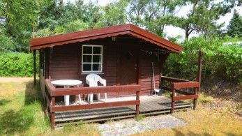 Campinghütte auf dem Campingplatz Tempo