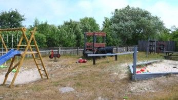 Tempo Camping Fanö - Spielplatz vom Sanitärgebäude