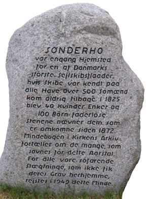 Maritimes Denkmal Gedenkstein