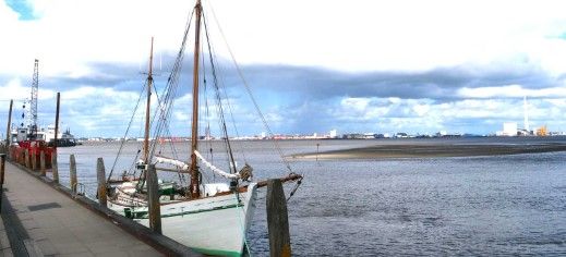Angeln auf Fanö im Hafen von Nordby