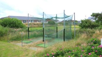 Golfen auf Fanö - Abschlag