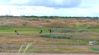 Golfen auf Fanö - Golfspieler