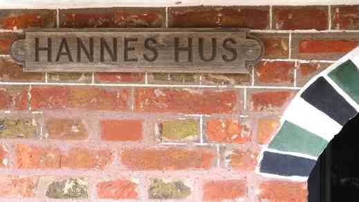 Hannes Hus auf Fanö - Fassade