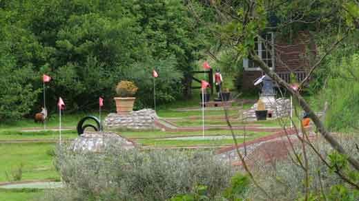 Fanö Minigolf neben Golfplatz