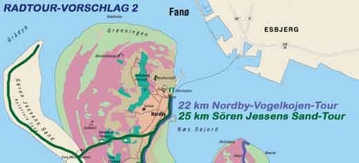 Fanö Radtour Vorschlag 2