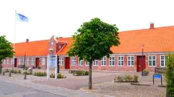 Haupt-Touristeninfo und Rathaus von Nordby auf Fanö