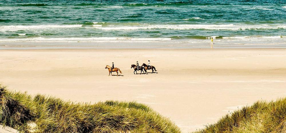 Strandritt auf Fanö