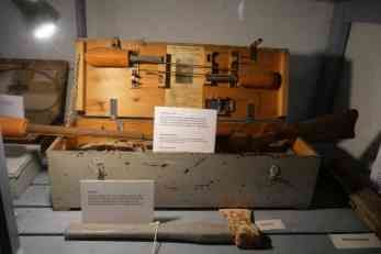 Rettungsstation Sönderho auf Fanö - Ruder und Pferdegeschirr