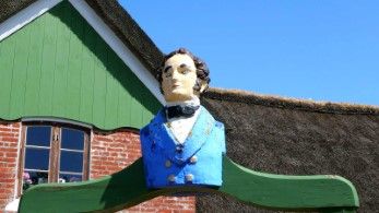 Galionsfigur Henry Temple in Sönderho auf Fanö