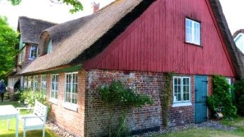 Rückseite Sönderho Kro auf Fanö