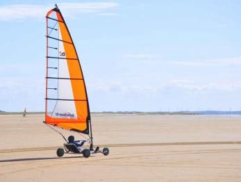 Blokart segeln ganz alleine