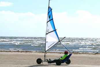 Strandsegeln auf Fanö