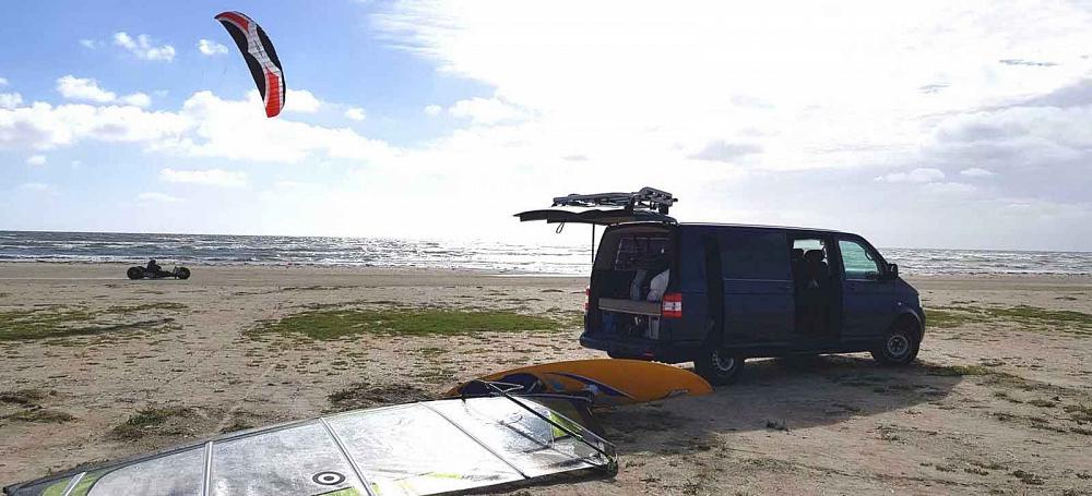 Fanö Surfstrand und Kitebuggy