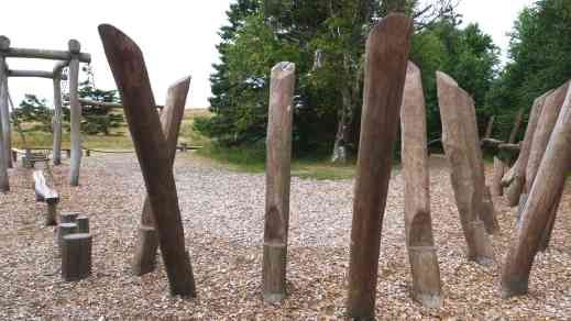Fanö Waldspielplatz Geschick