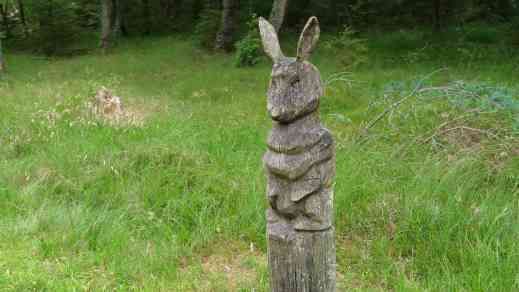 Fanö Waldspielplatz Kaninchen