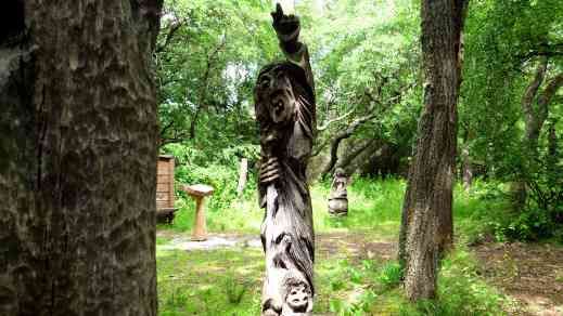 Fanö Waldspielplatz Märchenwald - Hexe 2