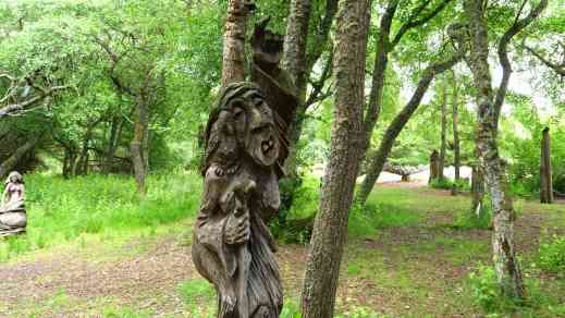 Fanö Waldspielplatz Märchenwald - Hexe