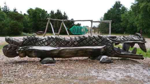 Fanö Waldspielplatz Krokodil
