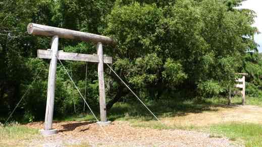 Fanö Waldspielplatz Schaukel