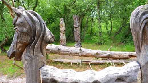 Fanö Waldspielplatz Pferdchen