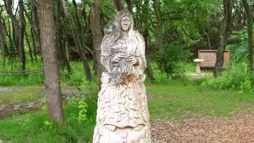 Fanö Waldspielplatz Märchenwald - Königin