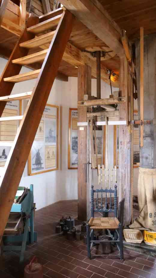 Fanö Windmühle Sönderho Ausstellung