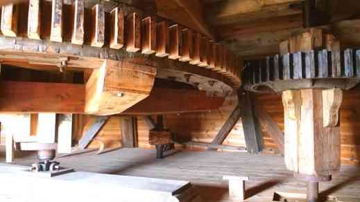 Fanö Windmühle Sönderho Zahnräder