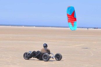 Kitebuggy fahren auf Fanö
