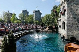 Burgshow im Legoland