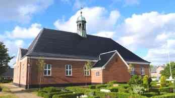 Fanö Kirche Nordby aus Südwest