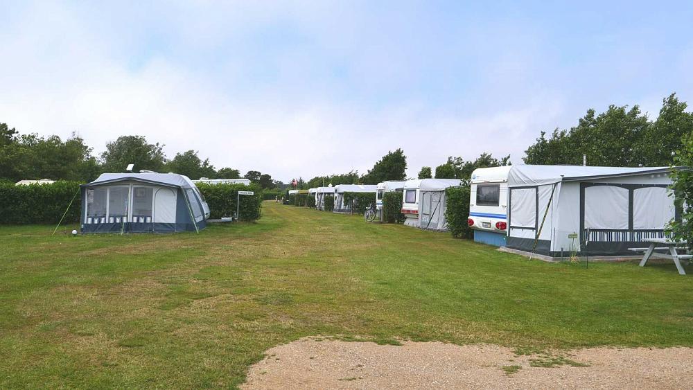 Fanö Camping Campingplatz Roedgaard Wohnwagen