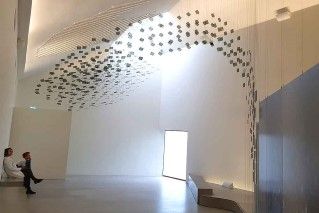 Vogelflug Abreise im Wattenmeerzentrum